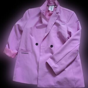 COLLUSION Oversized Pink Blazer | Size Small
